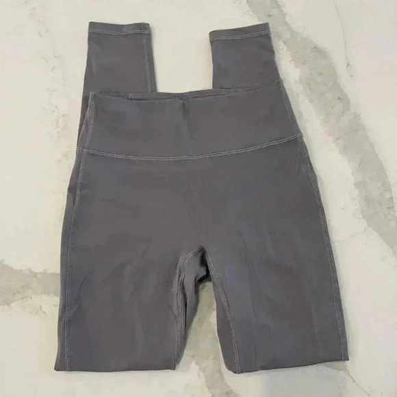 Fabletics Trinity Motion365 High Waisted Activewear Leggings Womens Small Purple - Picture 3 of 8